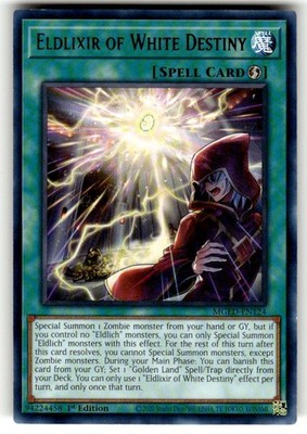 Eldlixir of White Destiny MGED-EN124 Maximum Gold: El Dorado 1st Edition 