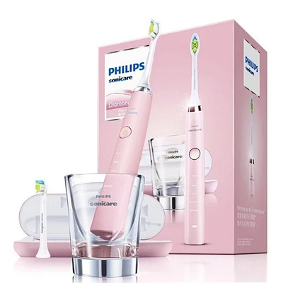 #ad NEW Philips HX9352 62 Sonicare Diamond Clean Electric Toothbrush Pink EU Plug $129.99