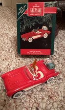 9 Hallmark Ornaments Classic American Cars ‘91-‘99 RARE Orange Tree