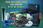 Xbox 360, Xbox, Wii & PlayStation 1-3 Games Discs lot, You Pick!