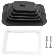 Car Gear Shift Boot,Shift Boot Cover,Thick Rubber Car Gear Shift Cover Black