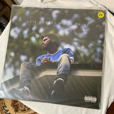 J. Cole 2014 Forest Hills Drive 12'' LP 33 RPM Black Vinyl Roc Nation