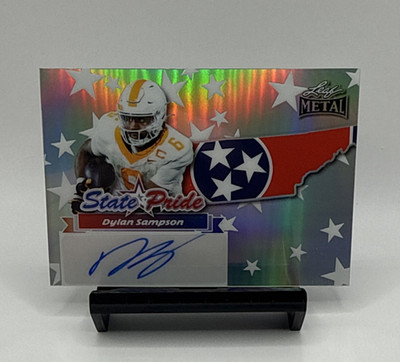 Leaf 2025 Metal State Pride Dylan Sampson SP-DS1 Silver Prismatic Auto /25