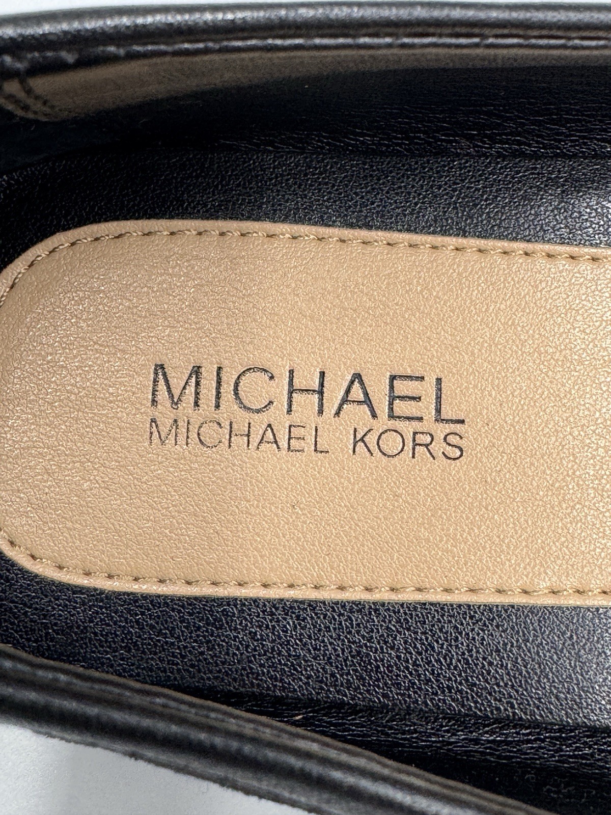 Michael Kors Women's Bryce Moc Suede Black Ballet Flats Shoes Size 8.5M READ thumbnail 6