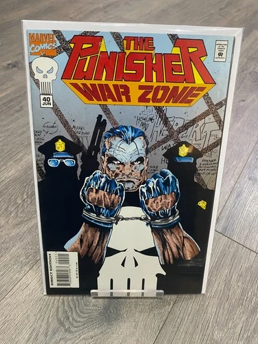 Punisher War Zone #40 VF/NM Vintage Marvel Comic Book