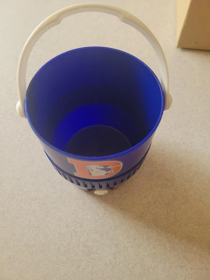 DENVER BRONCOS 2025 RECUERDO LATERAL ENFRIADOR TAZA TAZA 16 OZ CON PAJITA ¡MILLA DE ALTURA! Foto 4 de 4