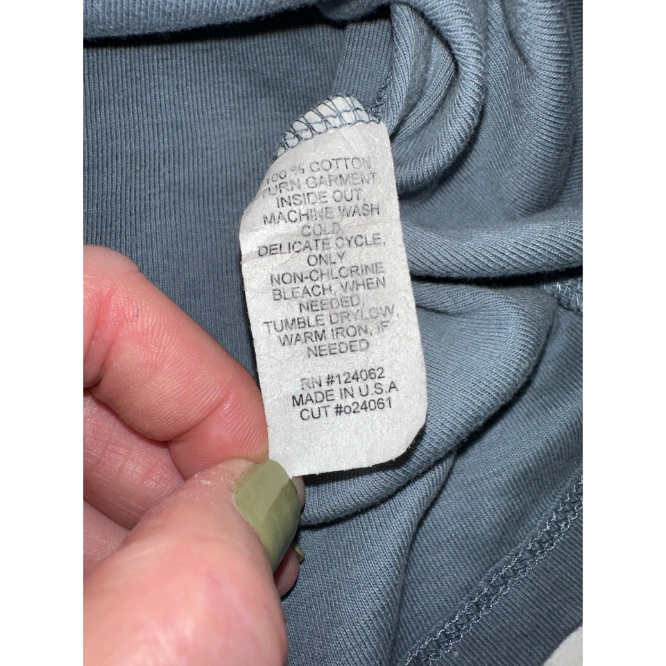 Top de cactus mariposas pedrería vintage EE. UU. 90 Y2K hada caprichoso jardín L Foto 3 de 4