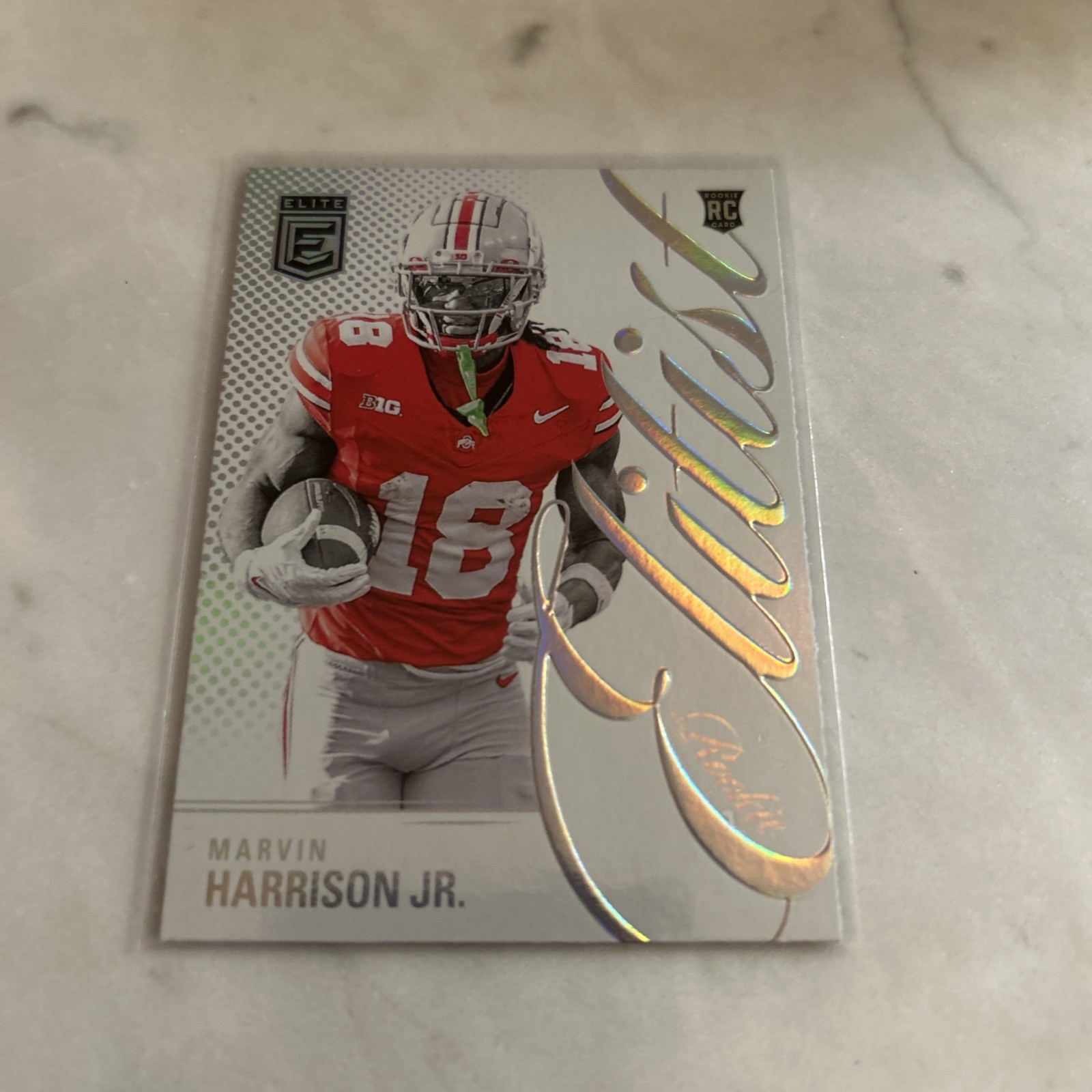 Marvin Harrison Jr. 2024 Panini Donruss Elite - Rookie Elitist #9 Cardinals Card
