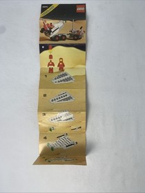 Vintage Lego 6870 Space Probe Launcher INSTRUCTIONS Manual book Only Legoland