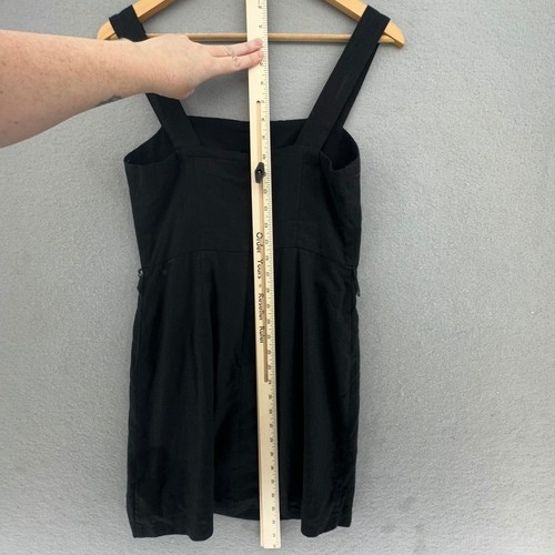 Y2K Madeline & Monroe Mini Dress Button Front Black Women Small Simple Cute - Picture 7 of 9