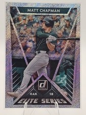 2020 Donruss #E-11 Matt Chapman Elite Series Rapture