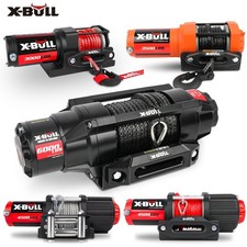 X-bull Electric Winch 3000lb 45000lb 5000lb Winch Wireless Atv Utv Trailer Boat