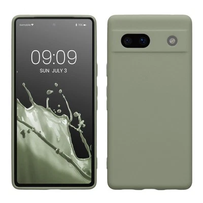 KWMOBILE Hülle kompatibel mit Google Pixel 7a Handyhülle Silikon Handy Case schutzhülle