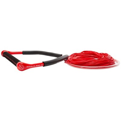 Hyperlite Chamois Grip Wakeboard Handle with 70' Maxim ML Rope
