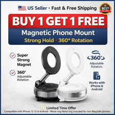 Universal Magnetic Car Phone Holder Mount   Strong Magnet   360  Rotation