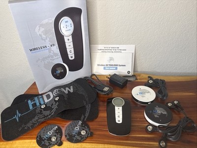 HiDow Hi-Dow Wireless 49 TENS EMS System Electric Massager Muscle Stimulator