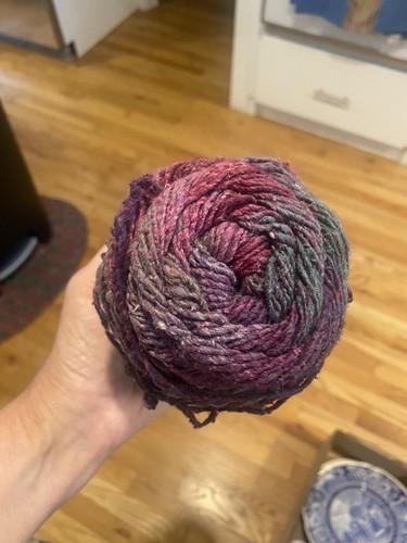 Lot of 2 skeins Of Silk Blend Cascade Yarns Tangier Yarn, Color 06 & 08 - Picture 6 of 11