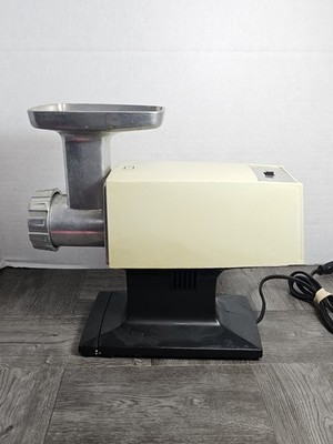 Working Vintage Rival Grind-O-Matic Electric 120 Volt Meat Grinder Model 2100M1