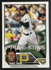 2023 Topps Series 1 #285 Oneil Cruz Future Stars Insert Pittsburgh Pirates