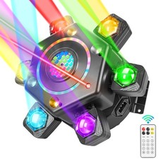 6 Arms Stage Light LED Moving Head Beam Light Bee Eye Laser DJ Disco Party Club