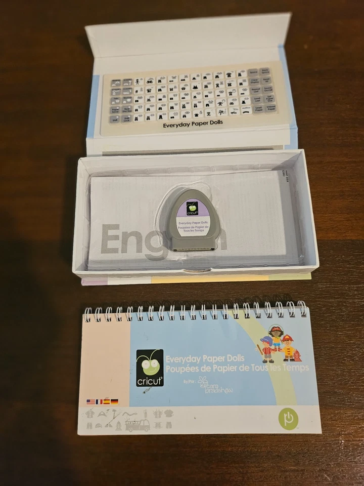 Everyday Paper Dolls Cricut 墨盒 形状 Provo Craft Link 状态 未知 — 第 2/2 张图片