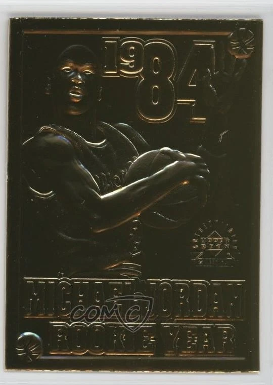 マイケルジョーダン　UPPER DECK 24k authenticated Michael Jordan 24kt Gold Card for sale | eBay