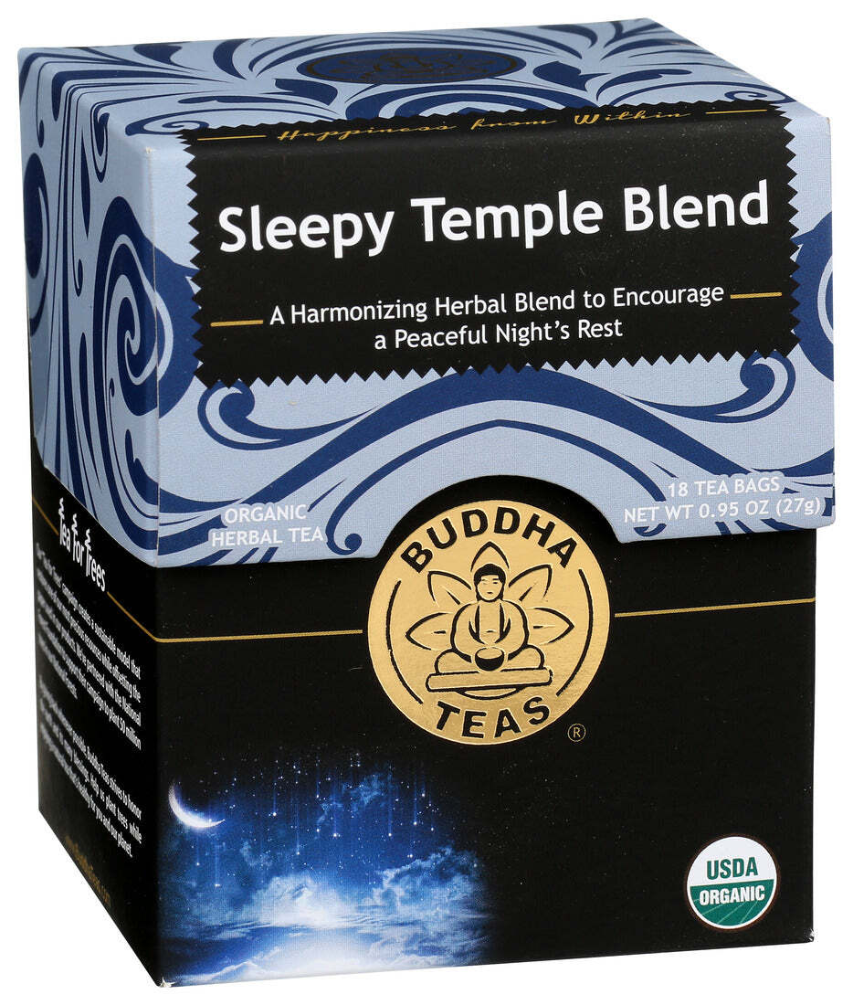 Buddha Teas Органический чай Sleepy Temple Blend 18 пакетиков 2390₽