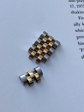 Authentic Rolex DateJust 1 12mm Link 68273 18k Gold Steel Hollow Jubilee 752