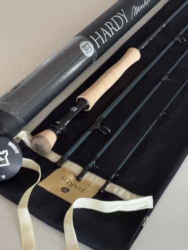 **BEAUTIFUL** HARDY MARKSMAN Z 6wt 9’ft~4pc Fly Rod!! 🔥~NEW~🔥 - Picture 3 of 24