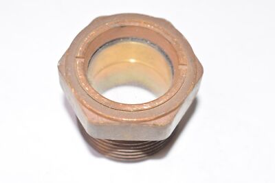 Brass Gage Fitting, 1/14'' Thread x 7/8'' ID 