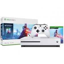 Xbox One S 1TB Battlefield V Bundle - Battlefield V Deluxe Edition included