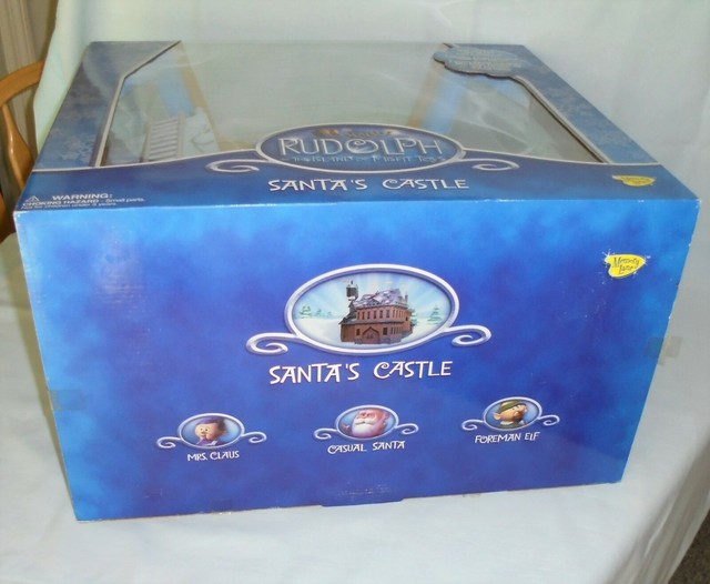 Santa's Castle Rudolph Red Nosed Reindeer and The Island of Misfit Toys Playset | eBay