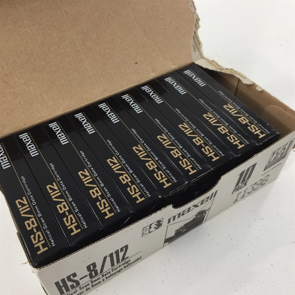 (9) Maxell HS-8/112 Helical Scan 8MM Data Cartridge - Image 4 of 4