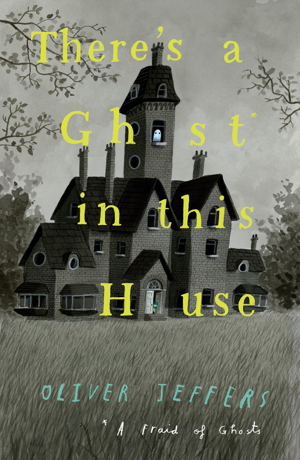 Thumbnail - There's A Ghost In This House Oliver Jeffers Buch 44 S. Englisch 2021