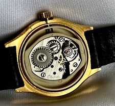 Armbanduhr Damen Glashütte DDR mechanisch 17 Steine , auch  goldfarbene Zeiger