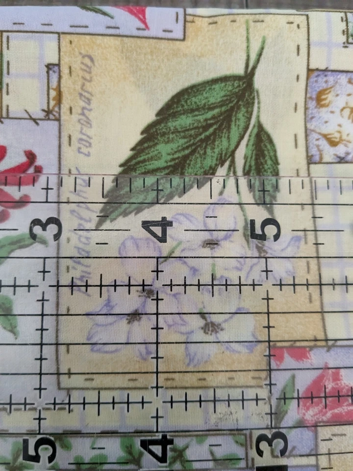 Signature Classics by Oakhurst Textiles "Flower Boxes" Cotton Fabric 47" x 42" - Image 3 of 4