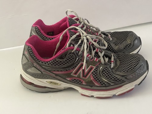 New Balance Womens Sneakers Size 10.5 Gray Pink Running Shoes Susan G Komen Cure - Picture 9 of 18
