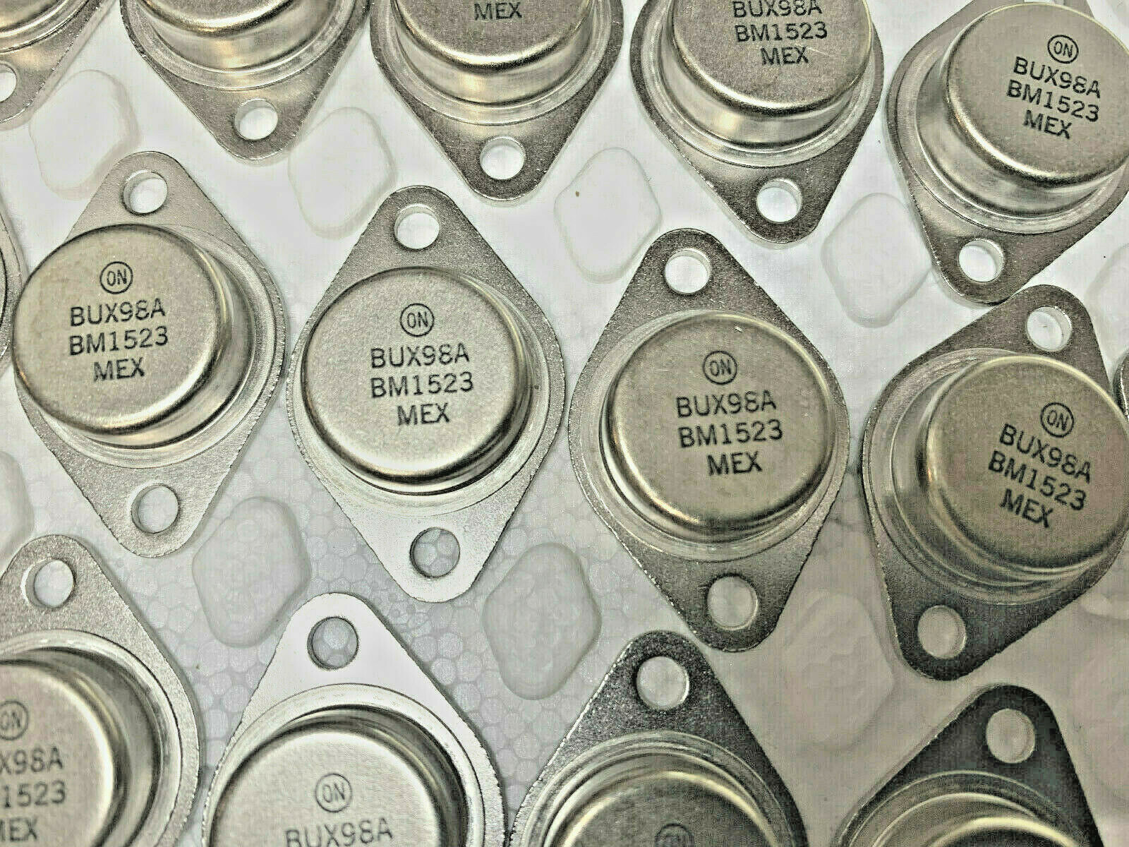 10 Pieces | BUX98A ON TO-3 High Power NPN Silicon Transistor | FREE US ...
