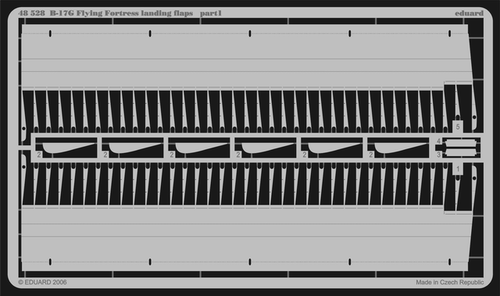 EDUARD ED48528 BOEING B-17G FLYING FORTRESS - FLAPS SET (REVELL-MONOGRAM) 1:48 - Foto 1 di 2
