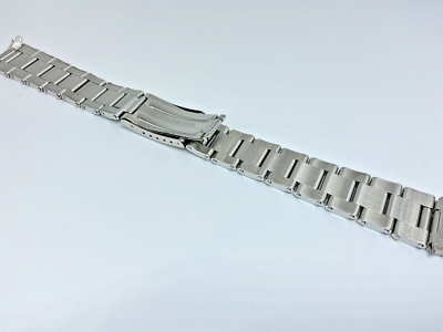 20MM RIVETED SOLID OYSTER WATCH REPLACEMENT BAND BRACELET FOR