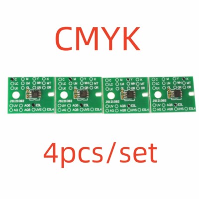 4Pcs CMYK for Roland XJ-640 RE-640 SP-540I Permanent ECO Solvent Max2 Chips