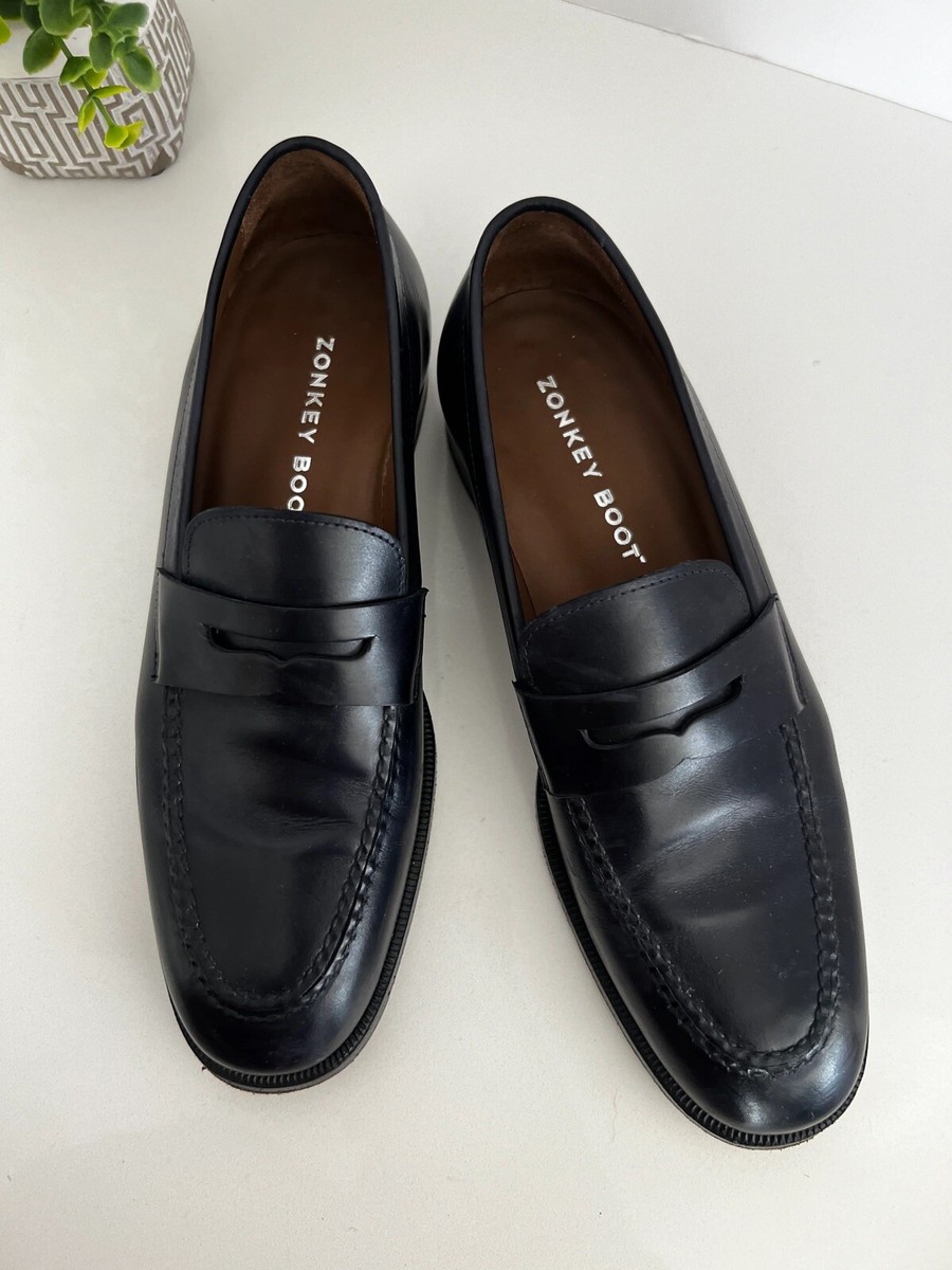 Zonkey Boots Black Penny Loafers Size 5F UK ( Men display picture 3