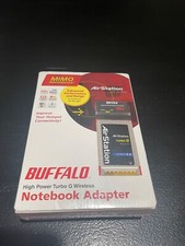BUFFALO AIR STATION WLI-CB-G54HP 54Mbps 2.4GHz NOTEBOOK ADAPTER CARDBus