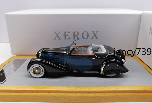 XEROX 1/43 Resin car model Bugatti Type 57 convertible 1936 Limited 49PCS - Picture 2 of 3