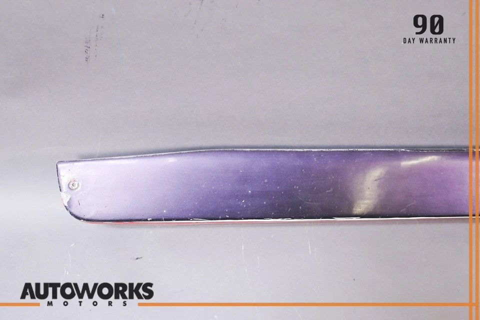 84-91 Porsche 944 Right Passenger Side Rocker Panel Side Skirt Guards Red OEM - Image 2 of 4