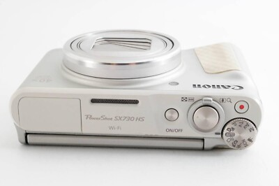 Canon Powershot SX730 HS Silver Digital Camera with battery Used