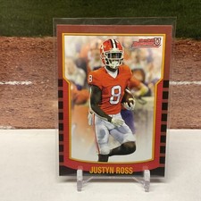 2022 #2KB-25 Justyn Ross Bowman University 2000 Bowman Insert Clemson