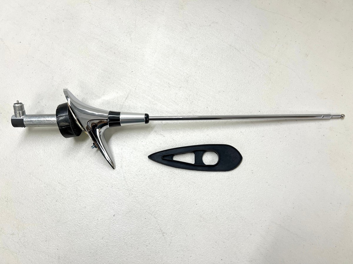 1961-1962 CHEVY IMPALA BEL AIR REAR DUMMY ANTENNA ASSEMBLY LH