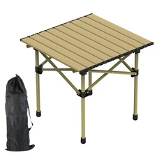 Heavy Duty Camping Table Picnic BBQ Desk Carbon Steel Camping Hiking BBQ Table