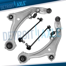 Front Lower Control Arms w/Ball Joints Sway Bars Kit for 2009-2014 Nissan Murano